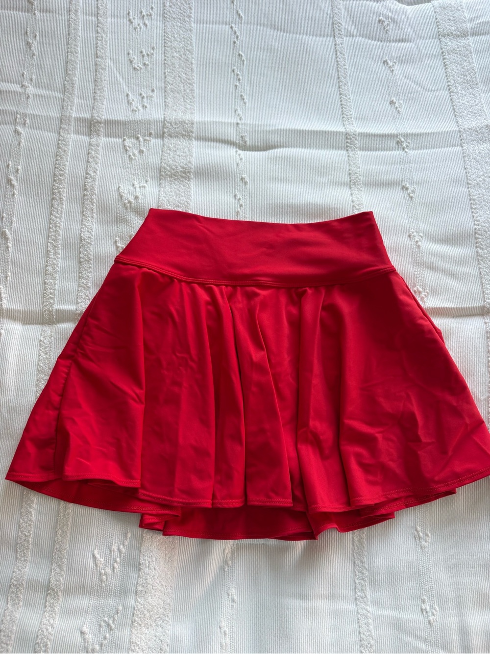 Pinspark Red Skirt
